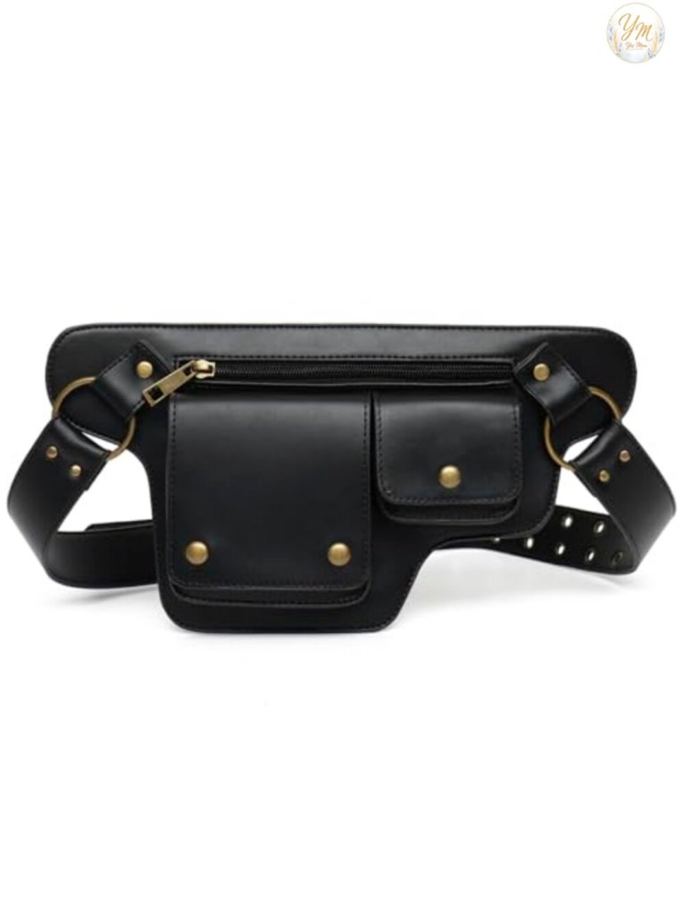 Faux Leather Thigh Drop Leg Bag Utility Waist Pack Travel Outdoor